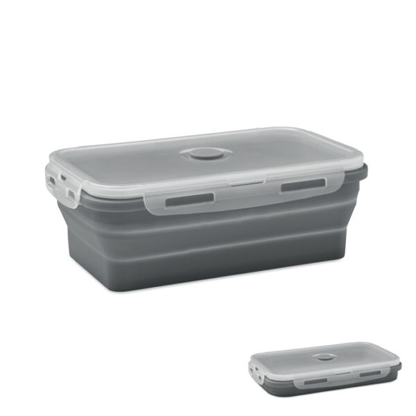 Porta pranzo in silicone pieghe