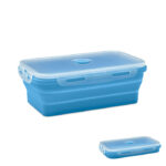 Porta pranzo in silicone pieghe