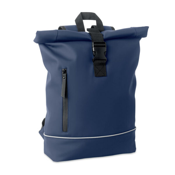Zaino in PU rolltop per laptop