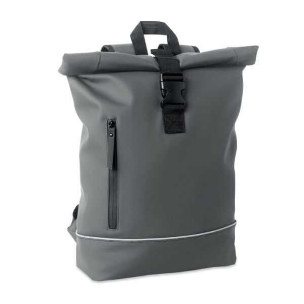 Zaino in PU rolltop per laptop