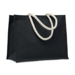 Borsa in iuta. Manici in cotone