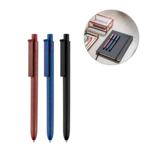 MILKPOINT Penna a sfera realizzata con cartoni del latte (85% PE riciclato)-MK-91948