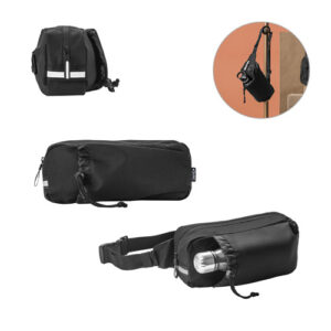 DELFOS POUCH Marsupio 300D poliestere riciclato e 600D poliestere riciclato con elementi riflettenti-MK-92091