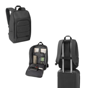 TOULON Zaino per notebook realizzato in poliestere riciclato 600D ad alta densità 16"-MK-92193