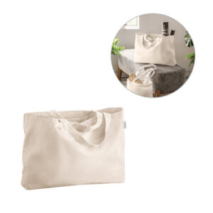 PARMA Borsa in cotone (50%), cotone riciclato (30%) e poliestere (20% rPET) (280 g/m²)-MK-92330