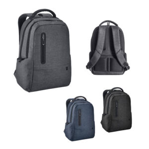 BOSTON Zaino impermeabile porta PC 17'' in nylon 2 toni-MK-92675