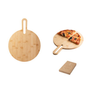 CARAWAY ROUND Tagliere rotondo in bambù-MK-94259