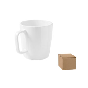 DHONI WHITE Tazza in ceramica da 450 ml-MK-94279