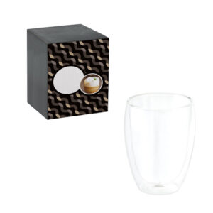 MACHIATO CUP Bicchiere in vetro borosilicato da 350 mL-MK-94280