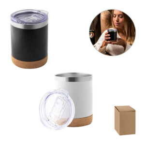 SOLBERG TUMBLER Bicchiere da viaggio in acciaio inox 400 mL-MK-94327