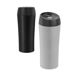 MONARDA Bicchiere da viaggio in acciaio inox e PP 470 mL-MK-94681
