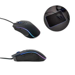 THORNE MOUSE RGB Mouse da gioco con cavo da 1,5 m e luci LED RGB in ABS-MK-97133