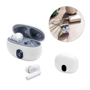 CAETANO Auricolari wireless con 4 ore di autonomia in ABS riciclato (100% rABS)-MK-97188