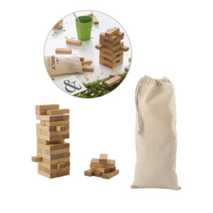 FLIK Gioco di legno con 54 pezzi-MK-98491