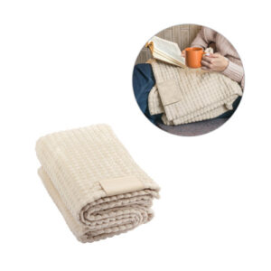 CELINE Coperta in poliestere riciclato (100% rPET) con dettaglio cucito per la personalizzazione-MK-99096